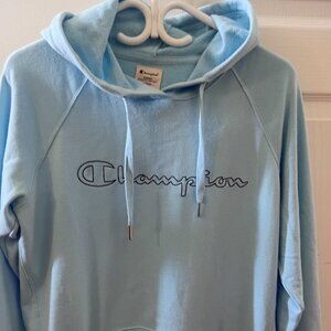 Baby Blue CHAMPION Unisex Sweatshirt/Hoodie